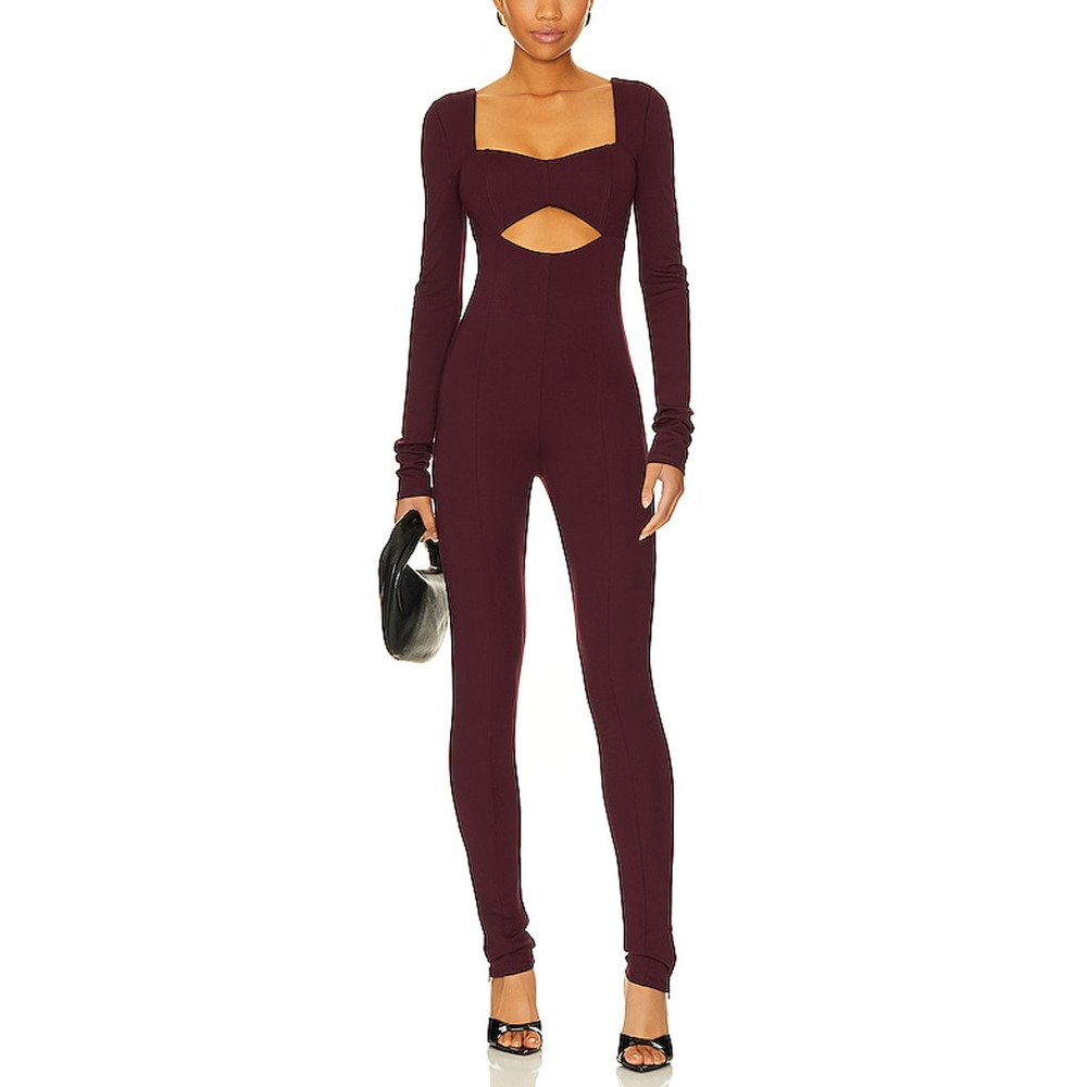 Lovers And Friends 'Tanya' Brown Jumpsuit Size S